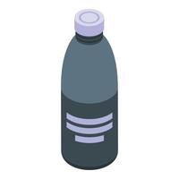 Antifreeze bottle icon isometric vector. Car repair vector