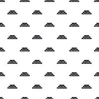 Brickwork pattern, simple style vector