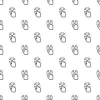 patrón de cursor, estilo simple vector