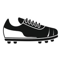 Referee boot icon simple vector. Soccer coach vector