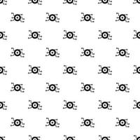 Cyber eye pattern, simple style vector