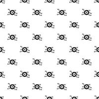 Cyber eye pattern, simple style vector