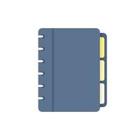 Syllabus planner icon flat isolated vector