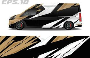 sticker livery car adventure sticker design, cool abstract graphic background vector