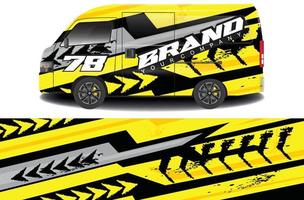 racing background sticker designs for camper car wraps and more vector