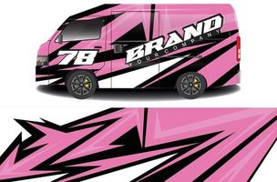 racing background sticker designs for camper car wraps and more vector