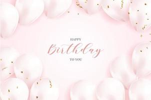 Party Holiday Birthday Background Vector Illustration