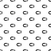 Magnet pattern, simple style vector