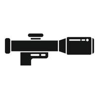 Telescopic sight icon simple vector. Rifle scope vector