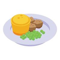 Cuisine food icon isometric vector. Australian travel vector