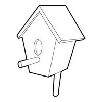 Nesting box icon, isometric 3d style vector