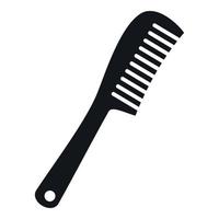 Comb icon, simple style vector