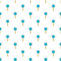 Magnifier pattern, cartoon style vector