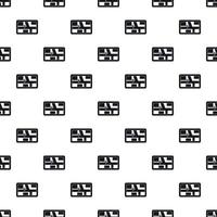 Tablet with map of area pattern, simple style vector