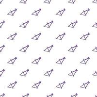 Bicycle frame pattern, cartoon style vector