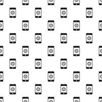 Online purchase in smartphone pattern vector