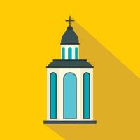 Church icon , flat style vector