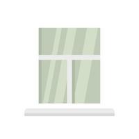 Shiny new window icon flat isolated vector