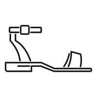 Sandal footwear icon outline vector. Woman flop vector