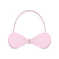 Maternity bra icon flat isolated vector