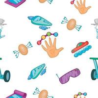 Innovative device pattern, cartoon style vector