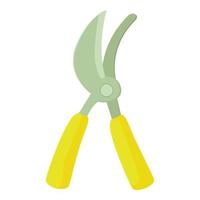 Pruner icon, cartoon style vector