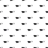Cigarette butts pattern, simple style vector