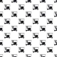 3d printer pattern, simple style vector