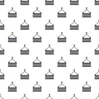 Crane with load pattern, simple style vector