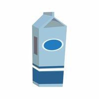 diseño vectorial de envases de leche vector