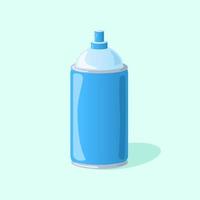 unlined blue spray paint illustration vector