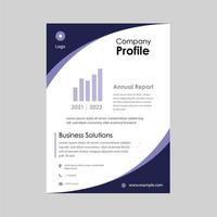 Company Profile Brochure vector