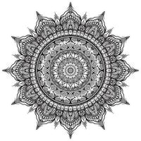 Mandala Shapes Easy For Coloring Vector mandala flower oriental flower pattern illustration