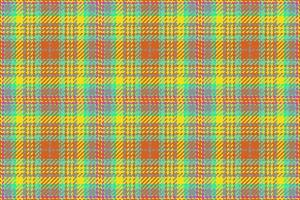 Background seamless check. Textile plaid texture. Tartan pattern fabric vector. vector