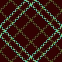 Pattern check tartan. Fabric plaid seamless. Texture textile vector background.