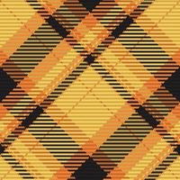 Seamless pattern of scottish tartan plaid. Repeatable background with check fabric texture. Vector backdrop striped textile print.