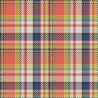 Seamless pattern of scottish tartan plaid. Repeatable background with check fabric texture. Vector backdrop striped textile print.