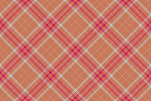 Seamless tartan texture. Plaid pattern check. Background vector fabric textile.
