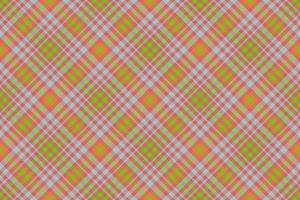 Fabric texture vector. Plaid seamless check. Tartan background textile pattern. vector