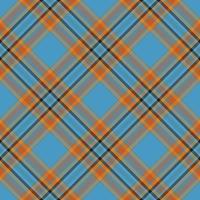 vector de patrón de cuadros sin costuras de tartán escocia. tela de fondo retro. textura geométrica cuadrada de color de verificación vintage.