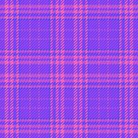 Seamless fabric texture. Check pattern plaid. Textile vector tartan background.