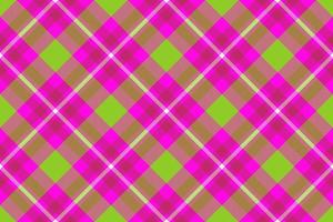 Background textile tartan. Seamless vector check. Plaid texture pattern fabric.