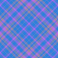 Check texture plaid. Fabric tartan pattern. Vector seamless background textile.