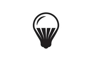 Led lamp icon energy economy technology. Electric bulb power modern innovation. Smart home vector sign.