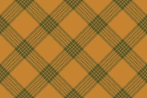 Fabric seamless plaid. Tartan pattern textile. Vector check background texture.