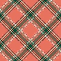 vector de patrón de cuadros sin costuras de tartán escocia. tela de fondo retro. textura geométrica cuadrada de color de verificación vintage para impresión textil, papel de regalo, tarjeta de regalo, diseño de papel tapiz.