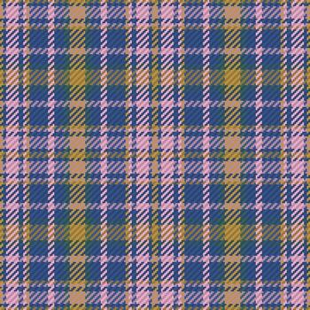 Seamless pattern of scottish tartan plaid. Repeatable background with check fabric texture. Vector backdrop striped textile print.