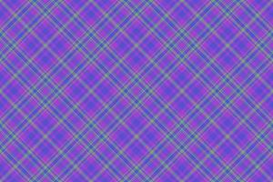 Pattern vector plaid. Check texture fabric. Seamless background textile tartan.