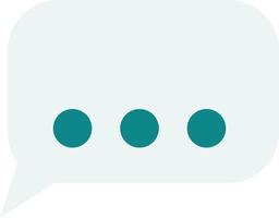 Message boxes and chats illustration in minimal style vector