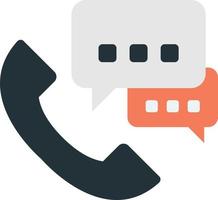 call center illustration in minimal style vector